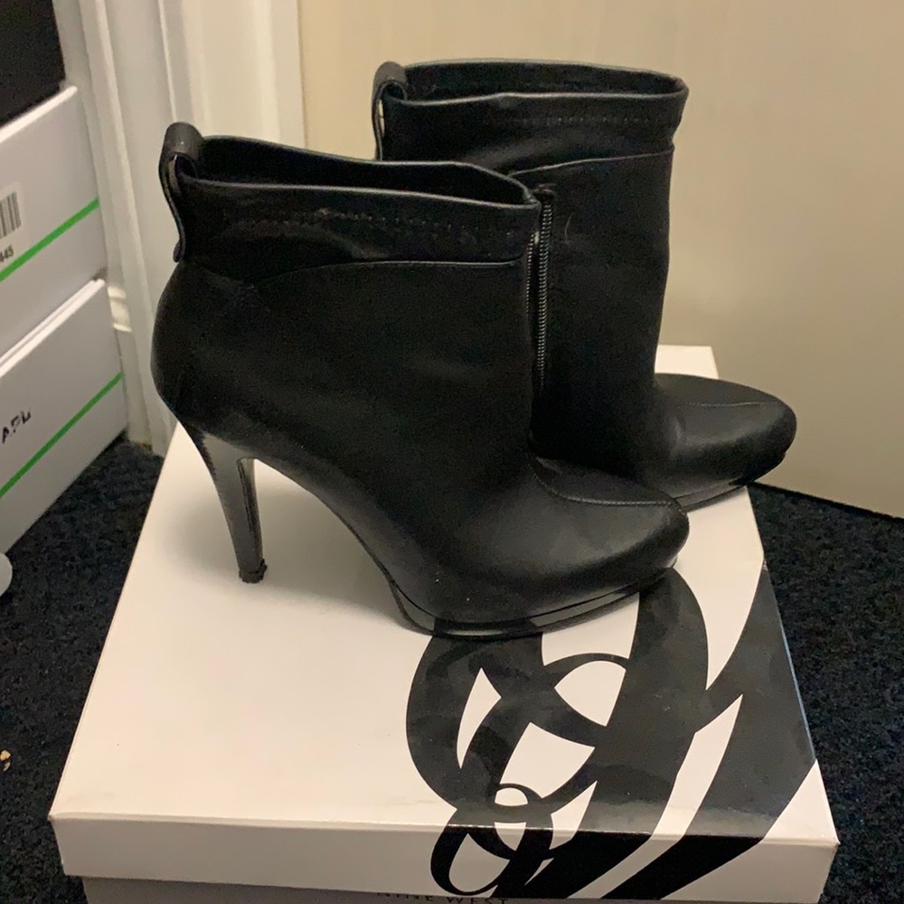 Black Heeled Booties